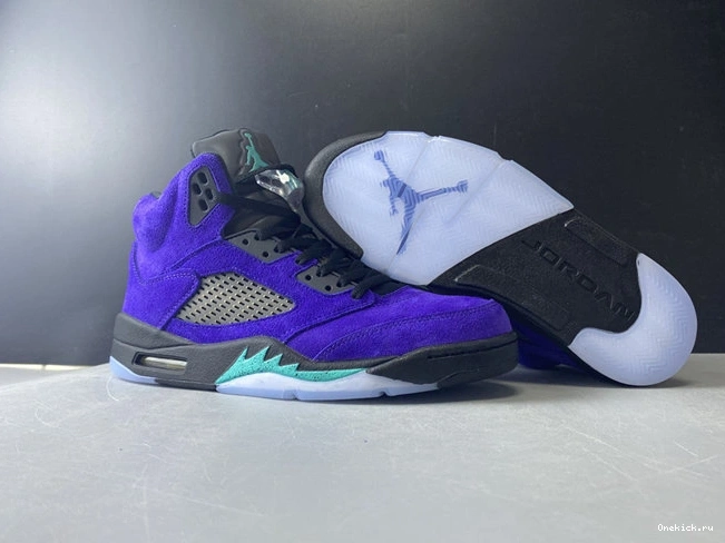 One Kick 136027- Graape Jordan5 Alternate 4020 TimelessDesign 1014